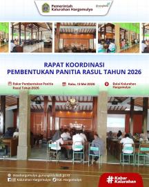 RAPAT KOORDINASI PEMBENTUKAN PANITIA RASUL TAHUN 2026